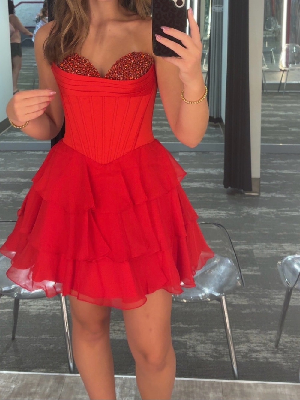Red Ava Presley 26449